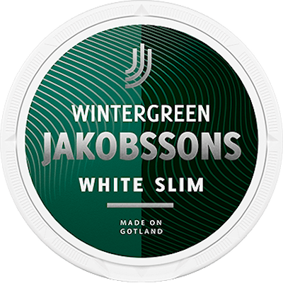 Jakobssons White Slim Wintergreen